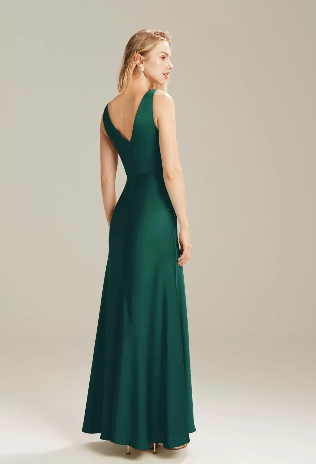 AW Giselle Hunter Green  Fall Wedding Guest Dresses